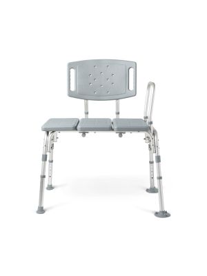 Medline Bariatric Knockdown Transfer Bench, 500 lb. Weight Capacity