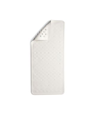 Medline Rubber Bath Mat, 13.4" x 29"