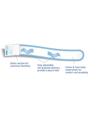 Leg Bag Strap Urocare® 13 to 20 Inch Long, Small, 2 Inch Wide, Fabric, Hook and Loop