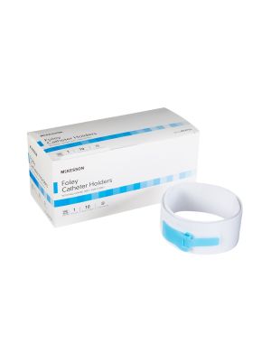 Leg Strap McKesson 2 X 24 Inch Length, Dual-Locking Tabs, Stretch Material, Hook and Loop Closure, Nonsterile