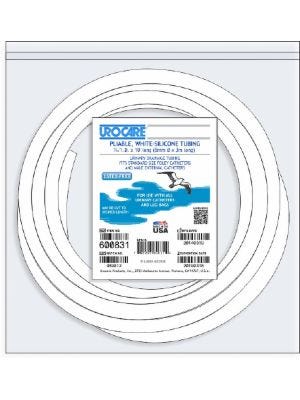 Male External Catheter Tubing Uro-Con® White, Silicone, NonSterile, 0.31 Inch I.D. X 10 ft Long