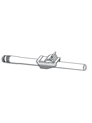 Tube Clamp Urocare® 2 Position, 1.63 x 0.75 x 0.81 Inch, White, Polypropylene- Polyester