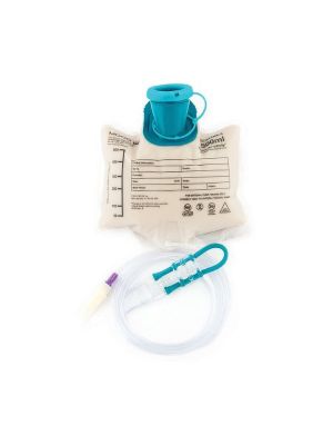 Enteral Feeding Pump Bag Set with ENFit® Connector Infinity® 500 mL Silicone NonSterile