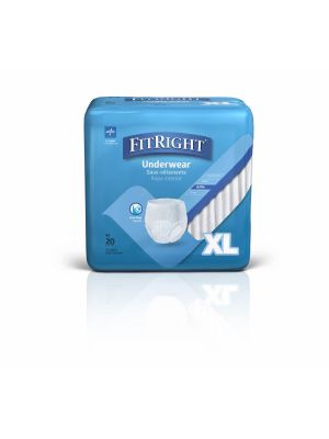 Medline FitRight Ultra Adult Incontinence Underwear (80 EA / CS)