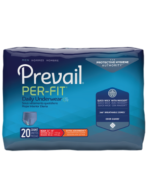 Prevail Per-Fit Men Pull On Underwear, Moderate Absorbency