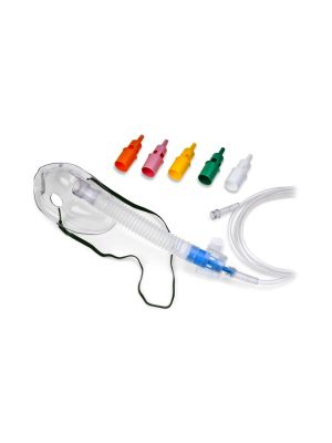 Medline Hudson RCI Adult SELECT-A-VENT Entrainment Oxygen Mask Kit, Adult