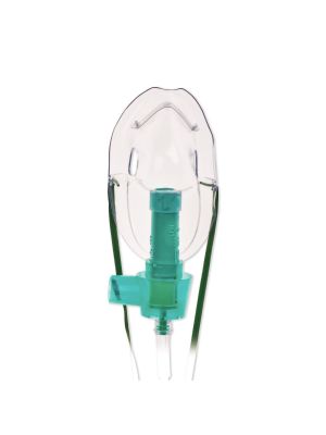 Medline Hudson RCI Multi-Vent Venturi Air Entrainment Oxygen Mask, Disposable, Adult