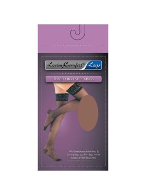 Compression Stocking Loving Comfort® Thigh High Closed Toe