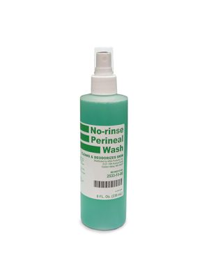 Rinse-Free Perineal Wash McKesson Liquid 8 oz. Pump Bottle Herbal Scent