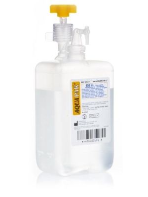 Medline Hudson RCI AquaPak Bubble Prefilled Humidifier Kit with 650 mL Sterile Water Reservoir
