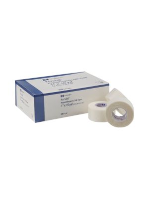Kendall™ Hypoallergenic Silk Tape - Easy Tear - 1" x 10 yds - White