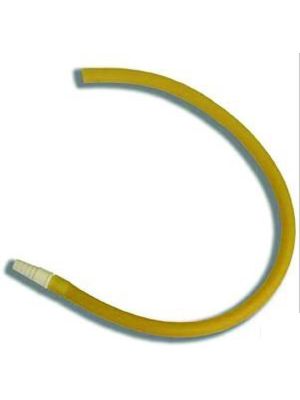 Extension Tubing Bard® 18 Inch, Latex, With Connector