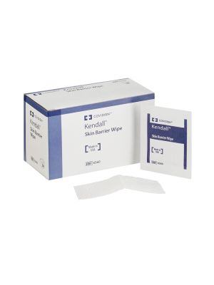 Skin Barrier Wipe Kendall™ 85% / 10% Strength Isopropyl Alcohol / Acrylic Polymer Individual Packet Large NonSterile