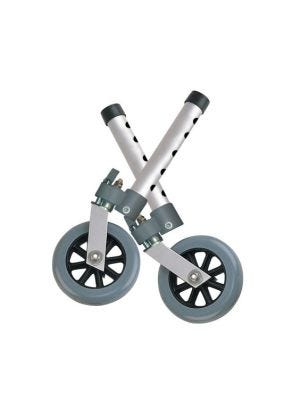 5" Swivel Wheel with Lock & Two Sets of Rear Glides
