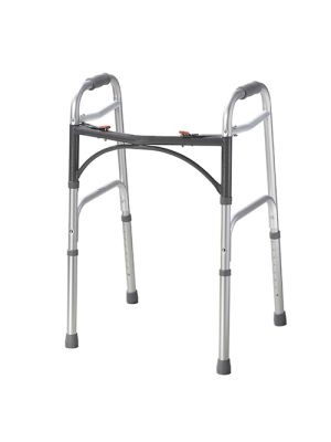 Drive Medical Deluxe Two Button Folding Walker