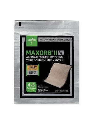 Medline Maxorb II Silver Alginate Dressings