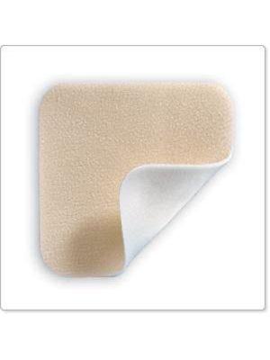 Thin Silicone Foam Dressing Mepilex® Lite 4 X 4 Inch Square Silicone Adhesive without Border Sterile